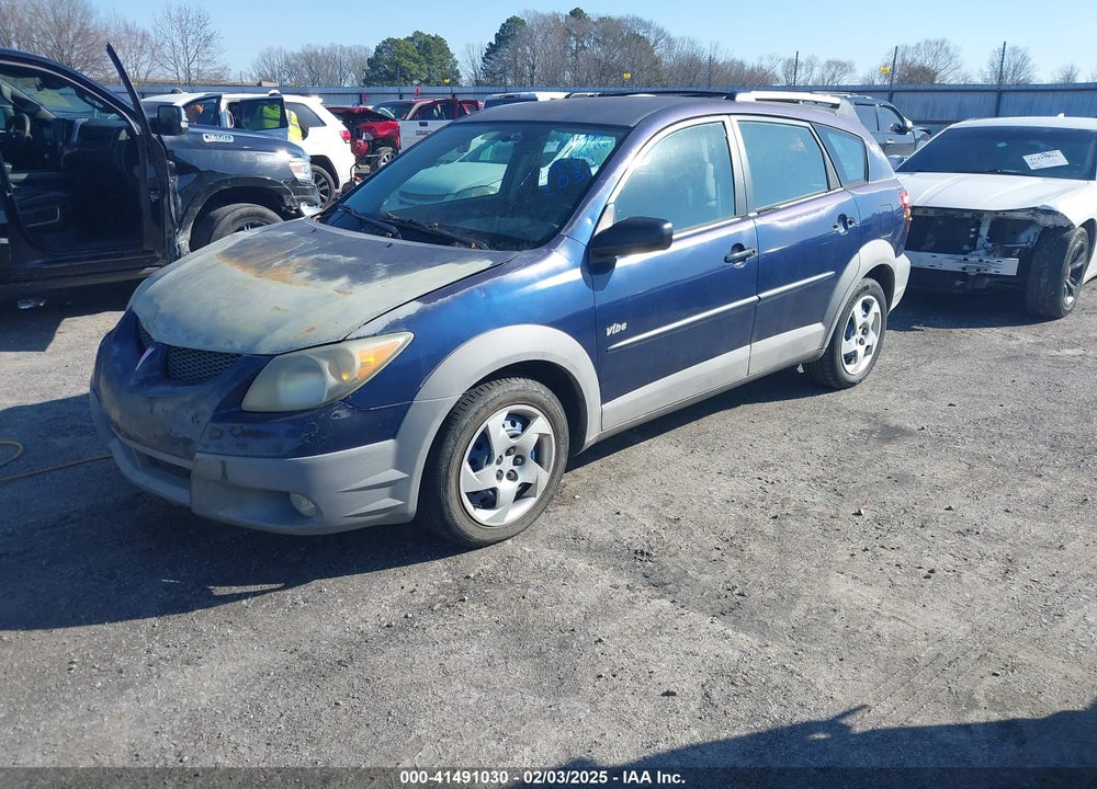 2003 PONTIAC VIBE VIN: 5Y2SL62843Z444343