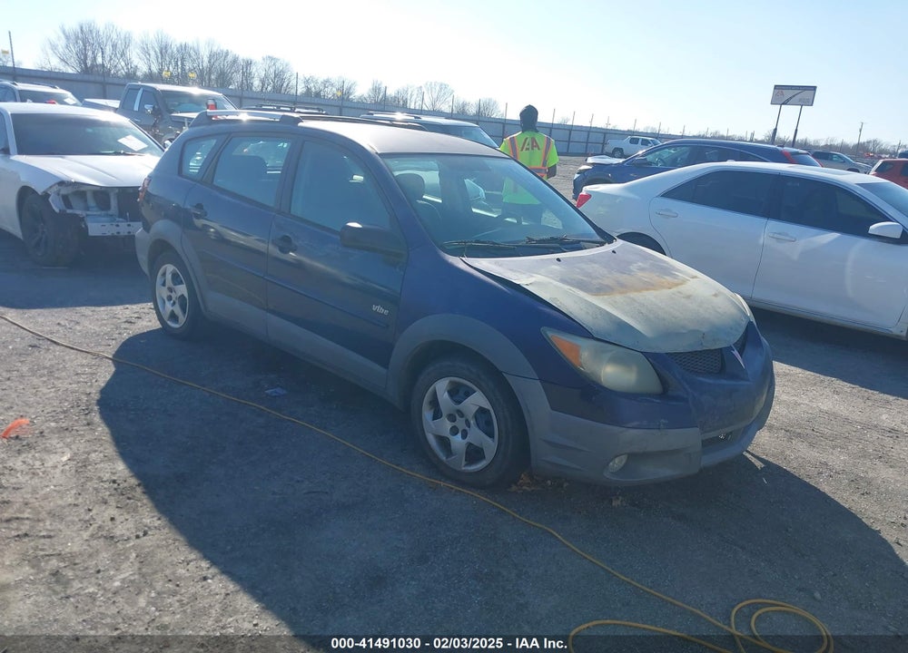 2003 PONTIAC VIBE VIN: 5Y2SL62843Z444343