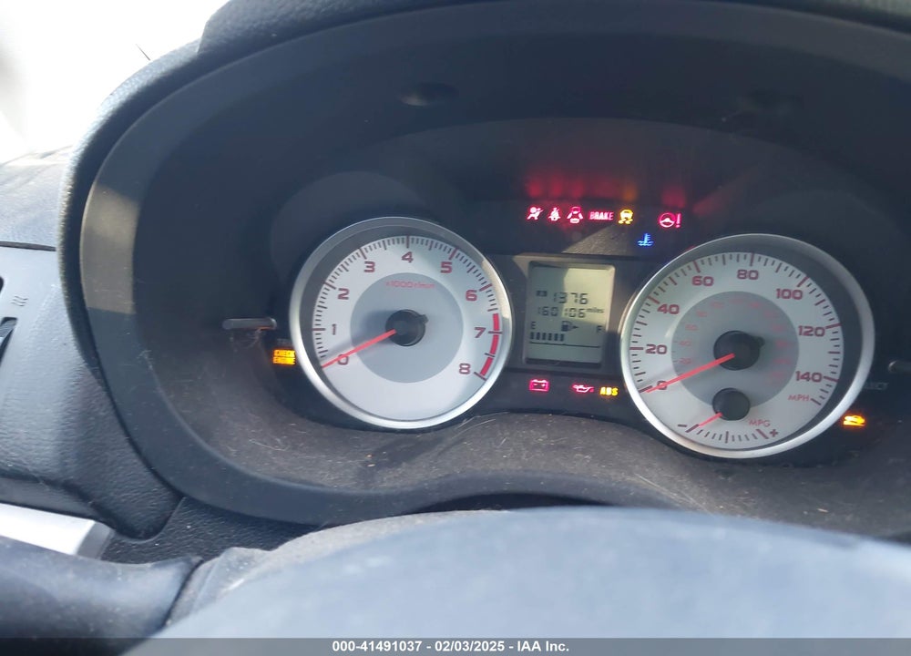 2013 SUBARU IMPREZA VIN: JF1GPAD66DG848319