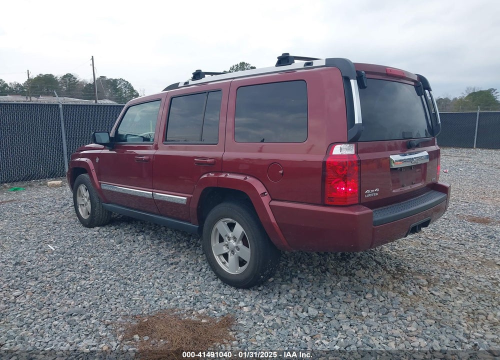 2008 JEEP COMMANDER LIMITED VIN: 1J8HG58228C244124