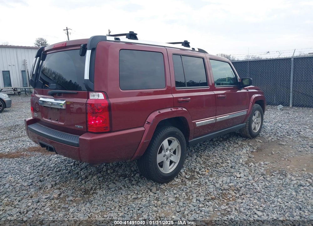 2008 JEEP COMMANDER LIMITED VIN: 1J8HG58228C244124