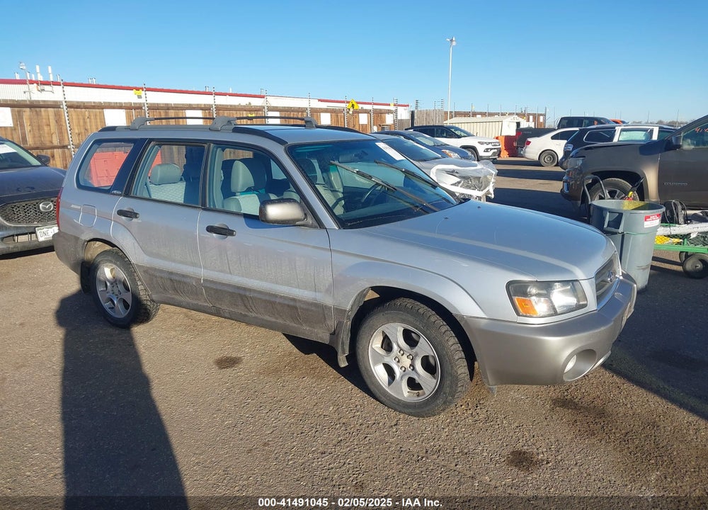 2003 SUBARU FORESTER XS VIN: JF1SG65643H754308