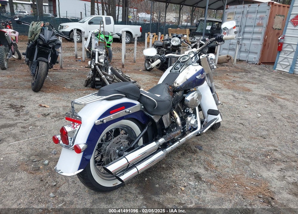 2007 HARLEY-DAVIDSON FLSTN VIN: 1HD1JD5177Y013753