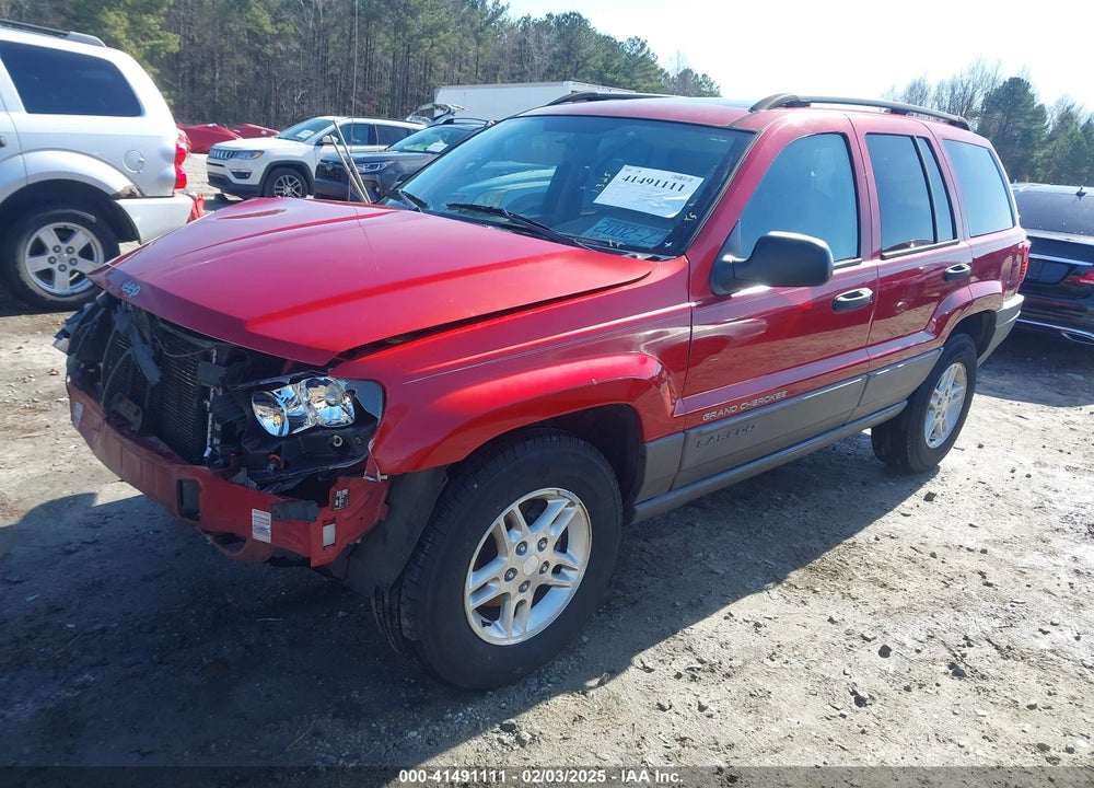 2004 JEEP GRAND CHEROKEE VIN: 1J4GX48S64C401347