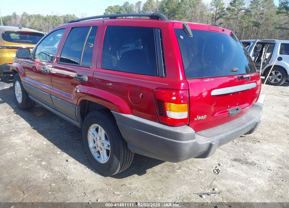 2004 JEEP GRAND CHEROKEE VIN: 1J4GX48S64C401347