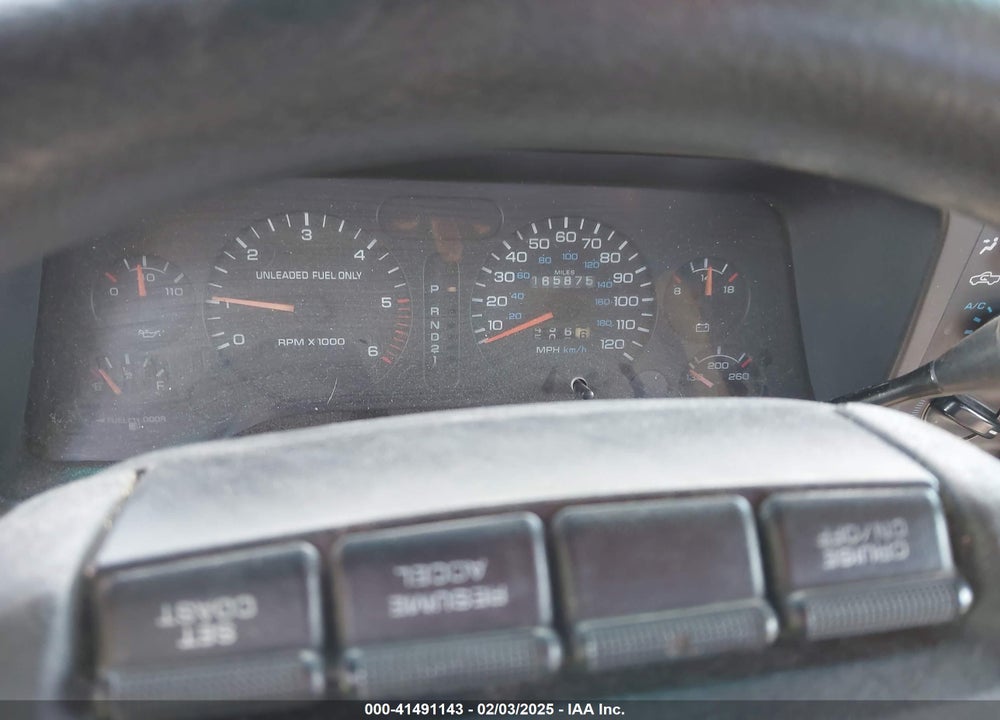 1996 DODGE RAM 1500 VIN: 1B7HF16Y2TS561233