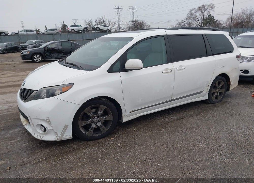 2011 TOYOTA SIENNA SPORT VIN: 5TDXK3DC0BS122811