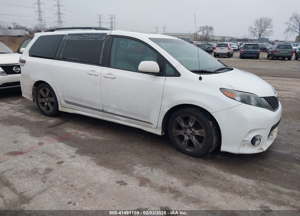 2011 TOYOTA SIENNA SPORT VIN: 5TDXK3DC0BS122811