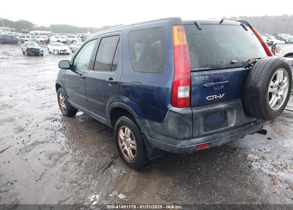 2002 HONDA CR-V EX VIN: SHSRD78882U000808