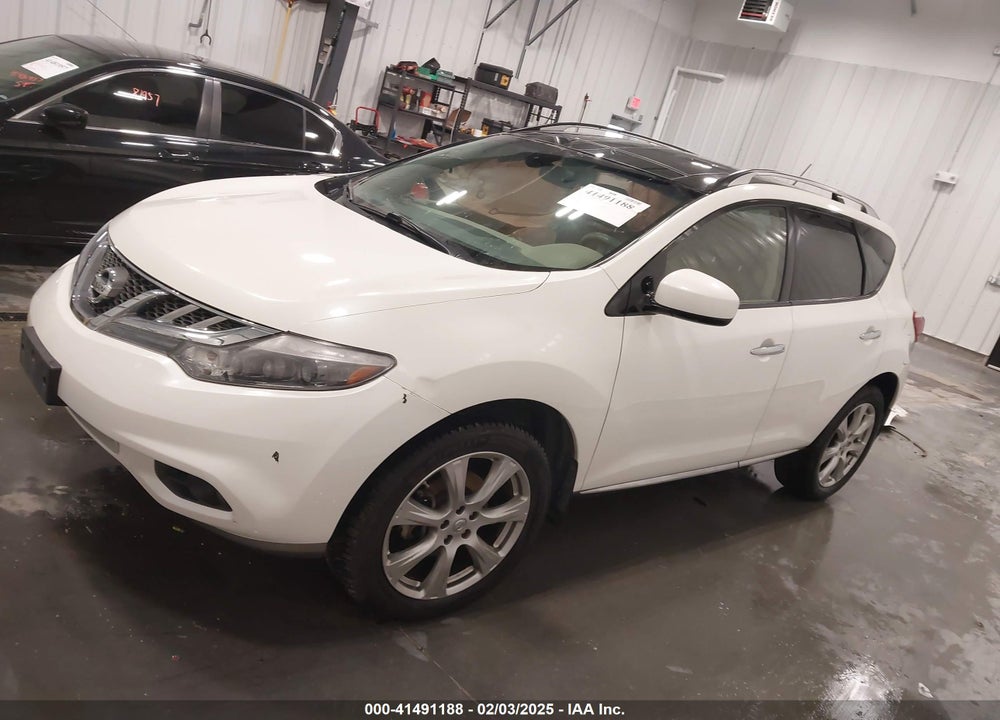 2012 NISSAN MURANO LE VIN: JN8AZ1MW9CW229751