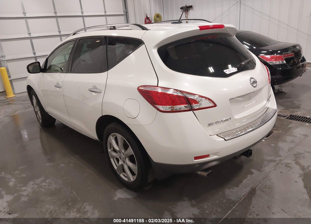 2012 NISSAN MURANO LE VIN: JN8AZ1MW9CW229751