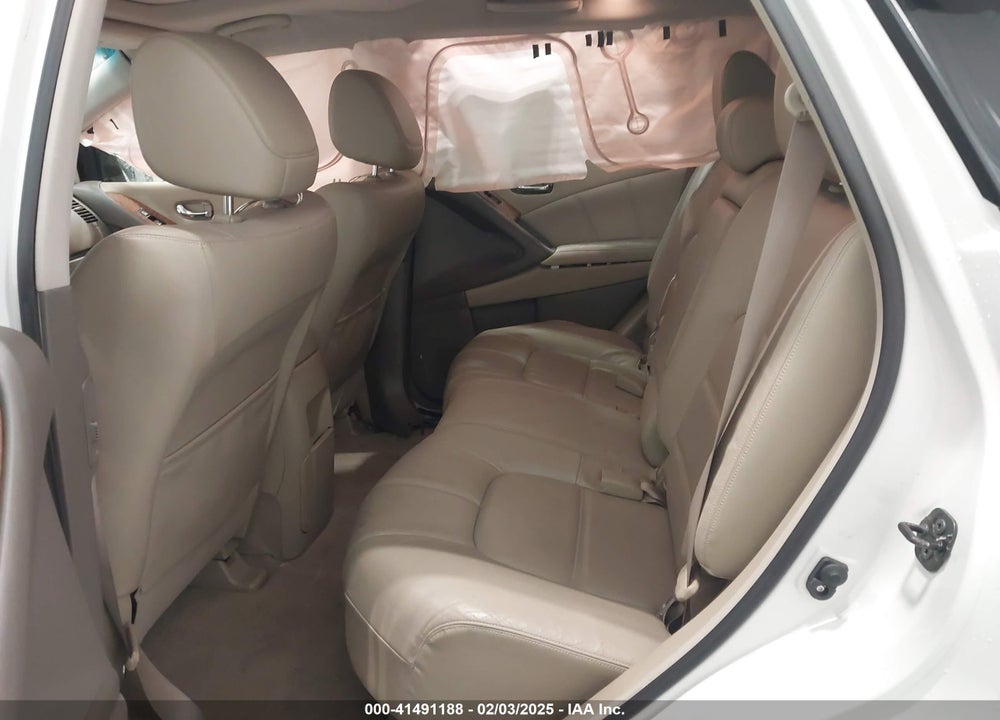 2012 NISSAN MURANO LE VIN: JN8AZ1MW9CW229751