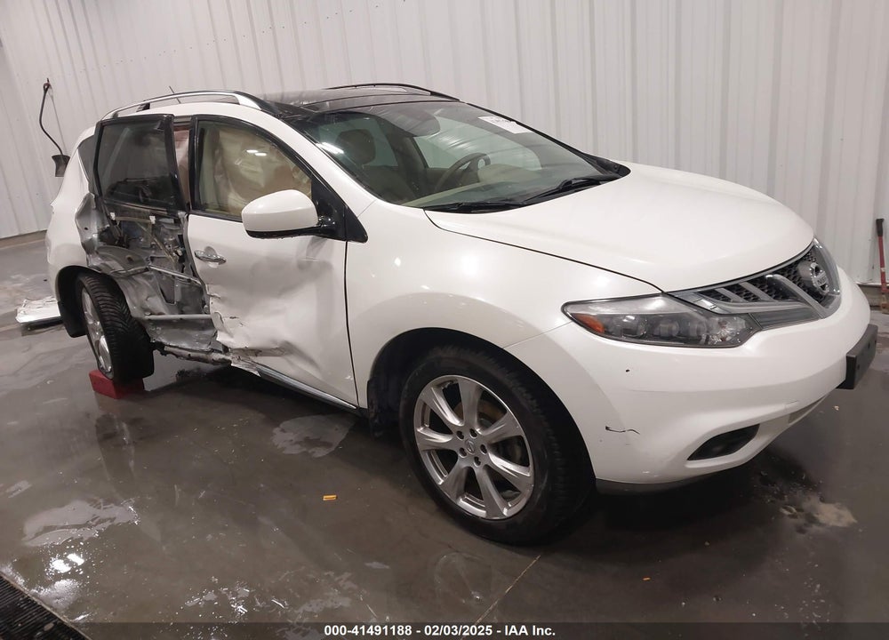 2012 NISSAN MURANO LE VIN: JN8AZ1MW9CW229751