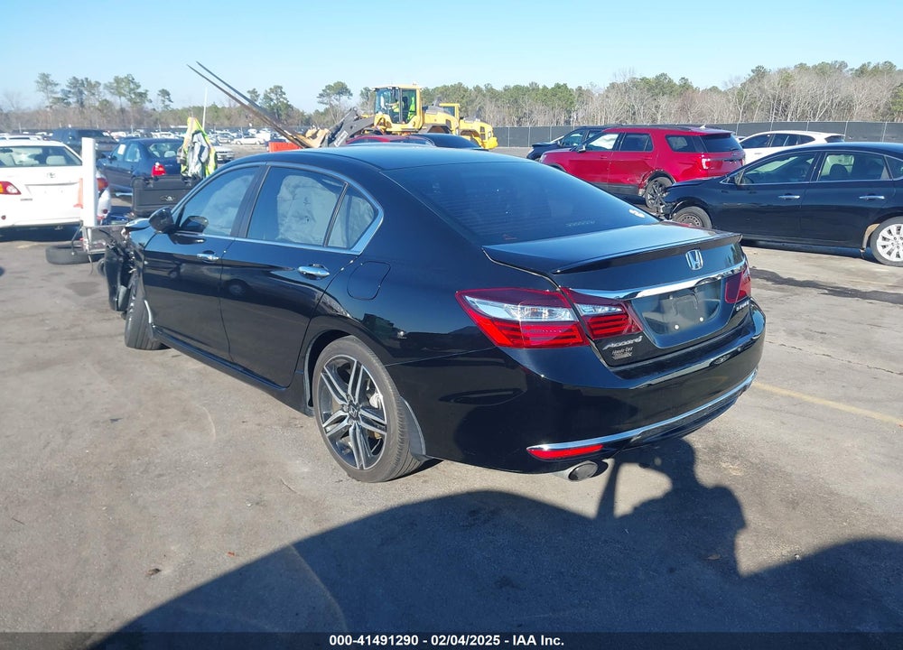 2016 HONDA ACCORD VIN: 1HGCR2F67GA207887