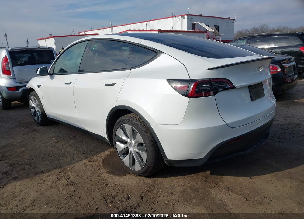 2021 TESLA MODEL Y LONG RANGE DUAL MOTOR ALL-WHEEL DRIVE VIN: 5YJYGDEE3MF265786