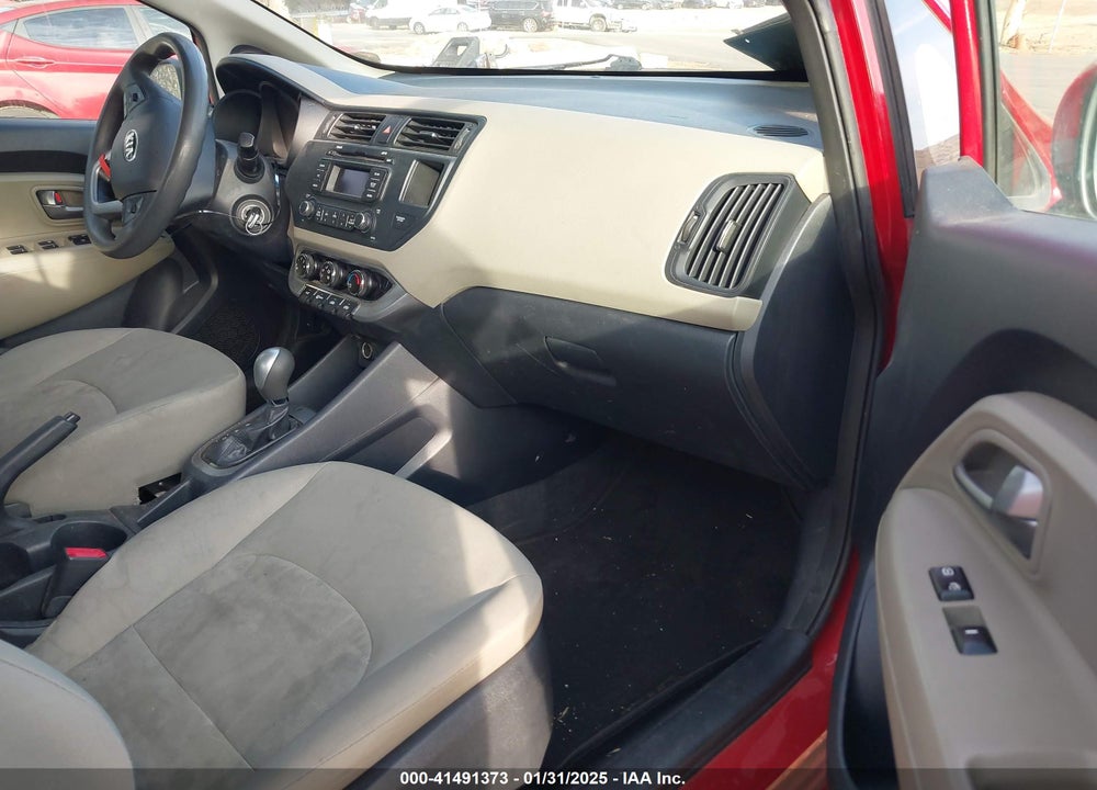 2015 KIA RIO VIN: KNADM4A30F6494983