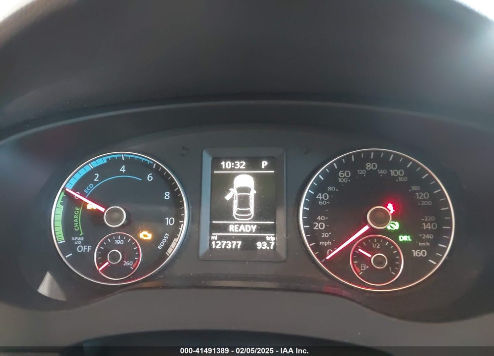 2013 VOLKSWAGEN JETTA HYBRID VIN: 3VW637AJ8DM230225