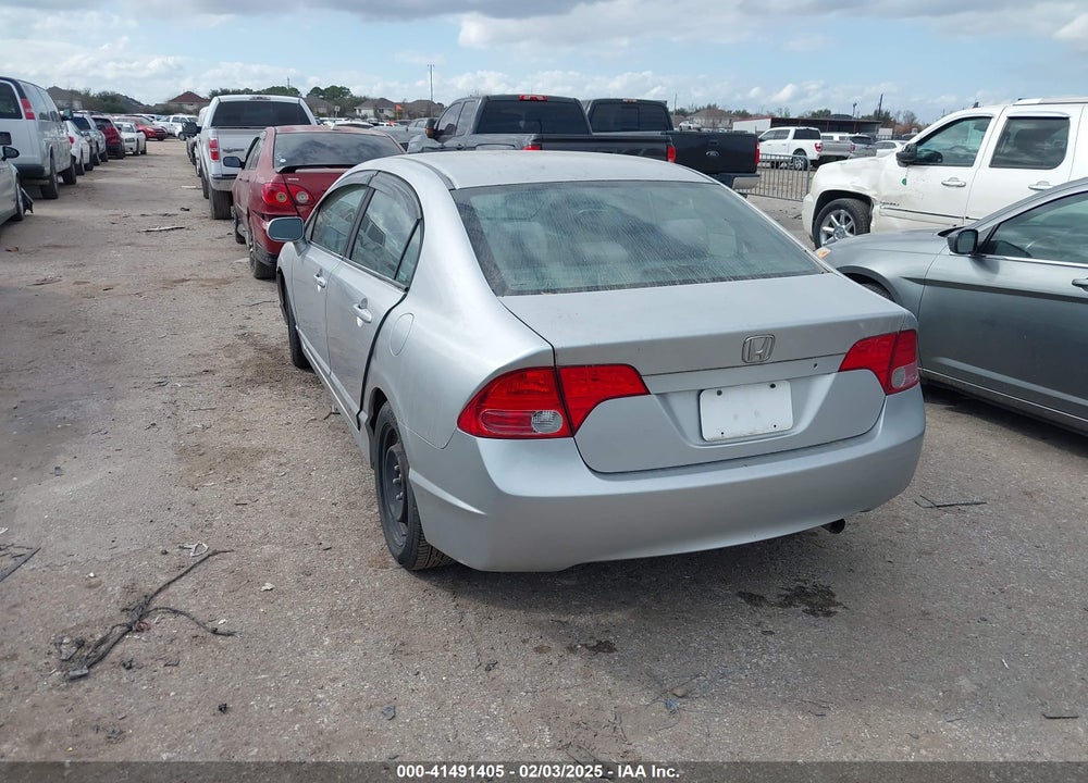 2006 HONDA CIVIC LX VIN: 1HGFA16546L062526