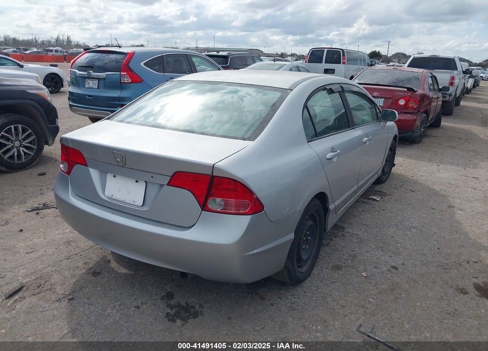 2006 HONDA CIVIC LX VIN: 1HGFA16546L062526