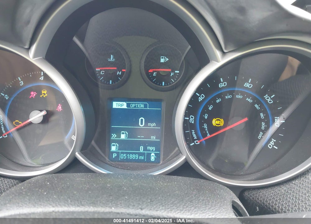 2013 CHEVROLET CRUZE VIN: 1G1PC5SB8D7152812