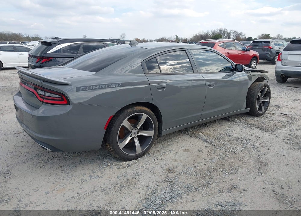 2017 DODGE CHARGER VIN: 2C3CDXHG4HH547893