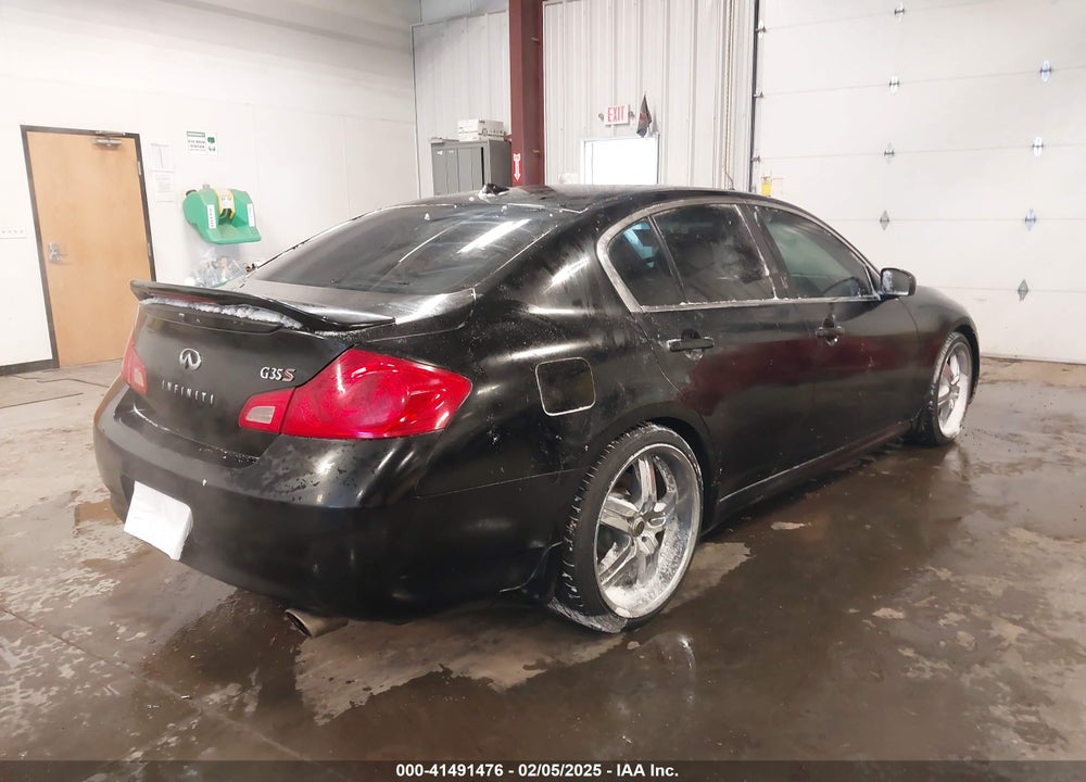2008 INFINITI G35 JOURNEY VIN: JNKBV61E48M201443