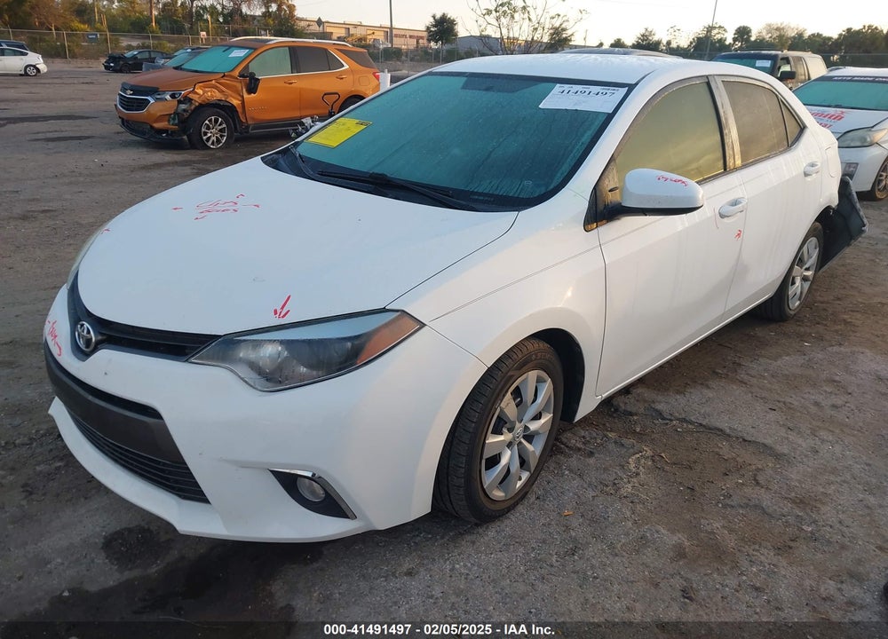 2016 TOYOTA COROLLA VIN: 2T1BURHE4GC677733