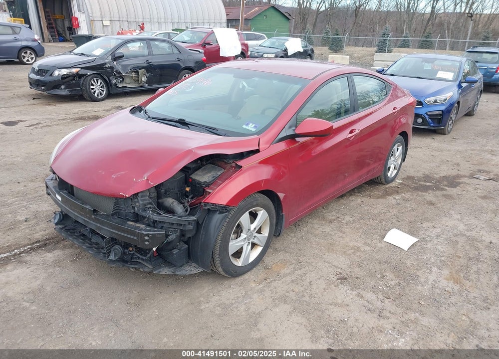 2013 HYUNDAI ELANTRA VIN: 5NPDH4AE2DH429807