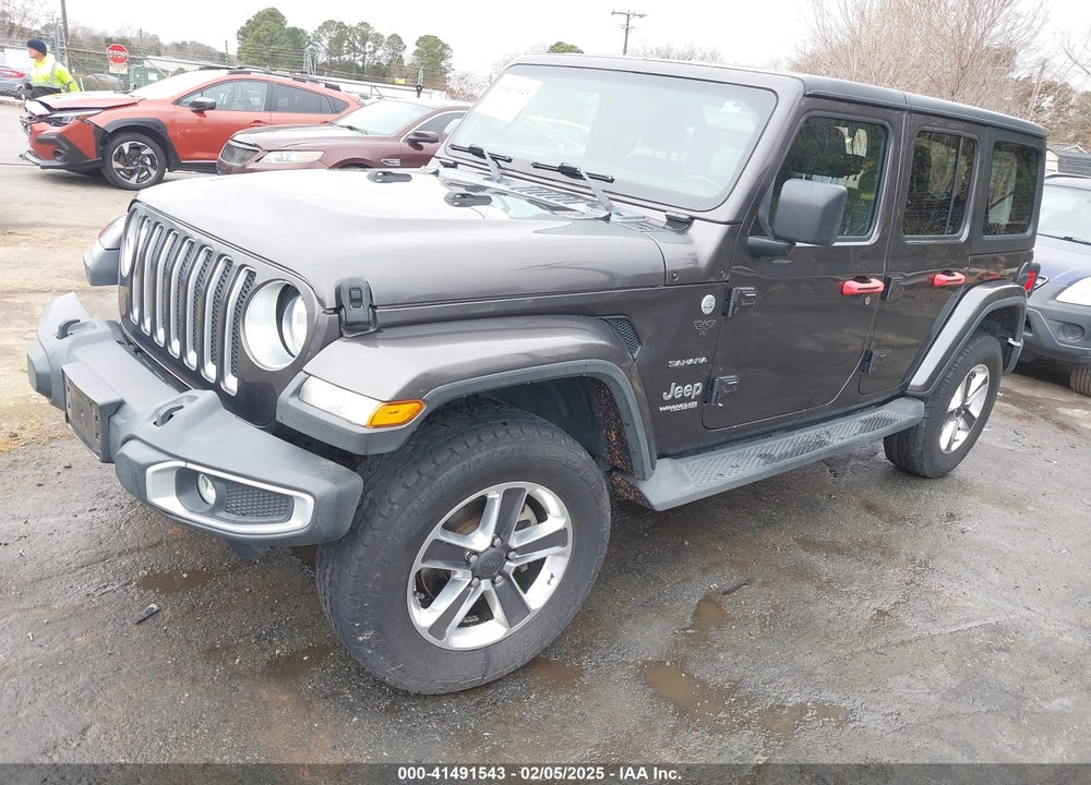 2020 JEEP WRANGLER UNLIMITED SAHARA 4X4 VIN: 1C4HJXEN6LW256805