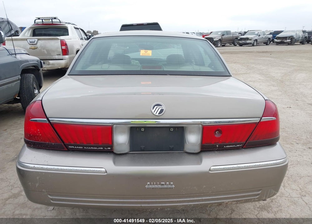 2001 MERCURY GRAND MARQUIS VIN: 2MEFM75W61X668486
