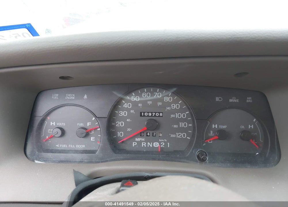 2001 MERCURY GRAND MARQUIS VIN: 2MEFM75W61X668486
