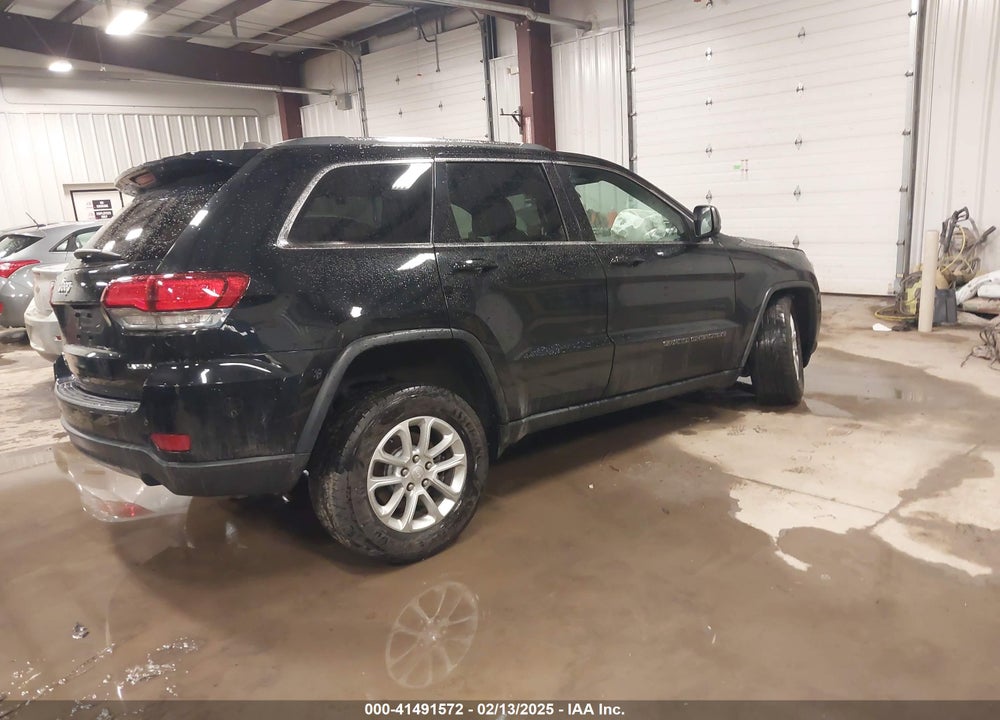 2021 JEEP GRAND CHEROKEE LAREDO E 4X4 VIN: 1C4RJFAG6MC655920