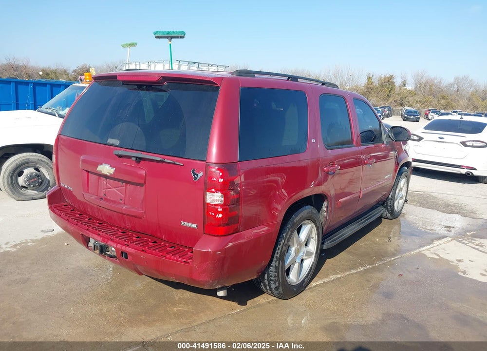 2007 CHEVROLET TAHOE VIN: 1GNFC13087R290102