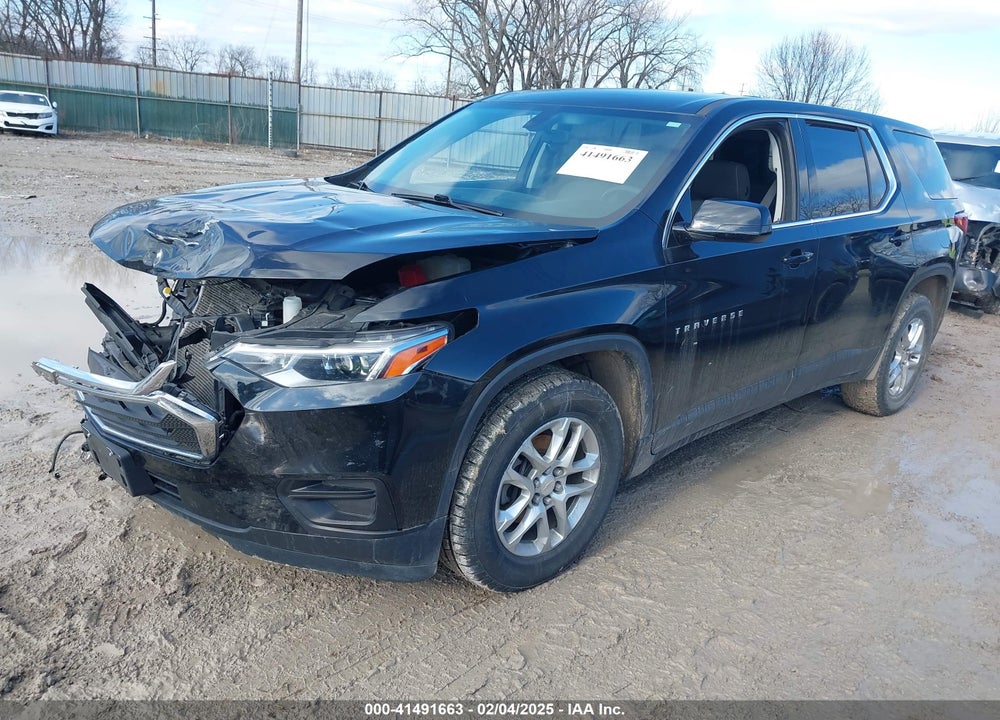 2019 CHEVROLET TRAVERSE LS VIN: 1GNEVFKW6KJ253954