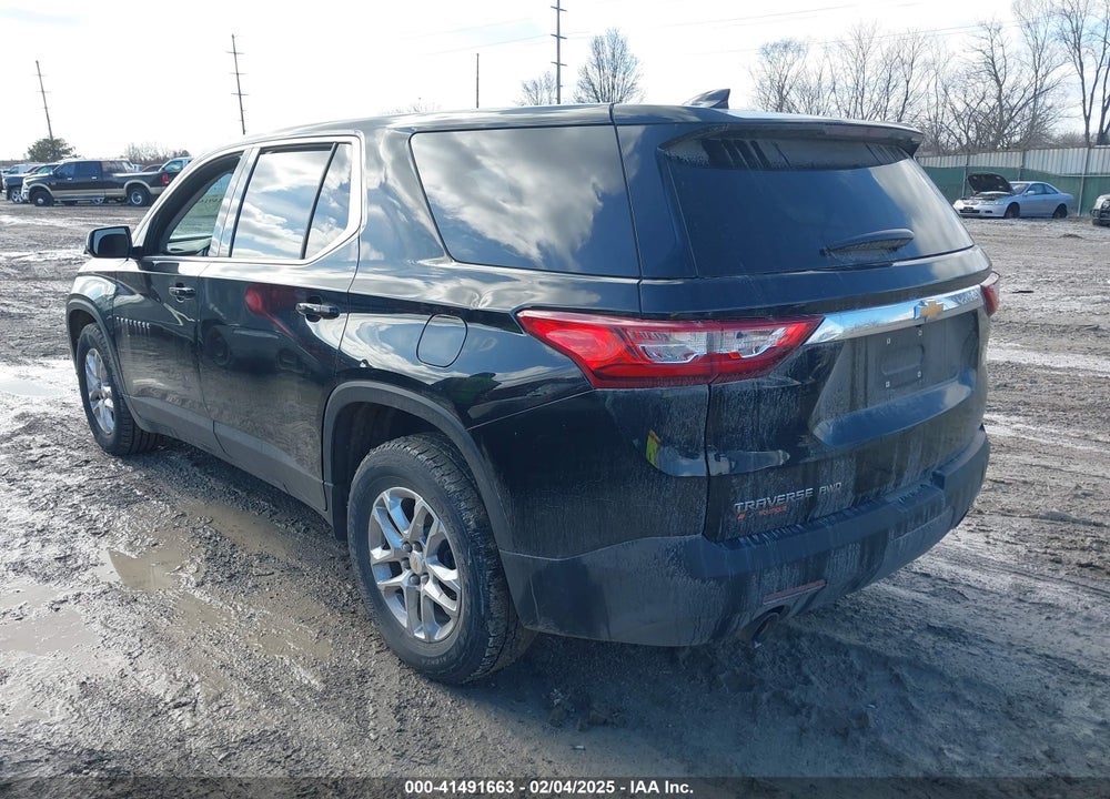 2019 CHEVROLET TRAVERSE LS VIN: 1GNEVFKW6KJ253954