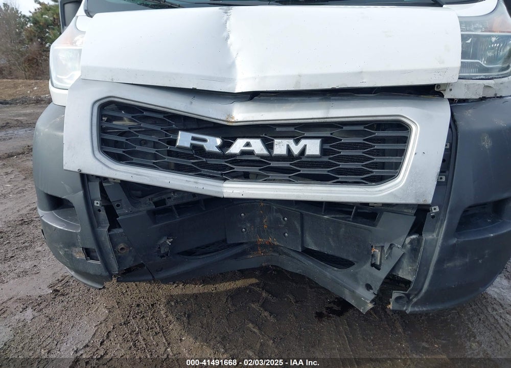 2019 RAM PROMASTER 2500 HIGH ROOF 159 WB VIN: 3C6TRVDG4KE545692