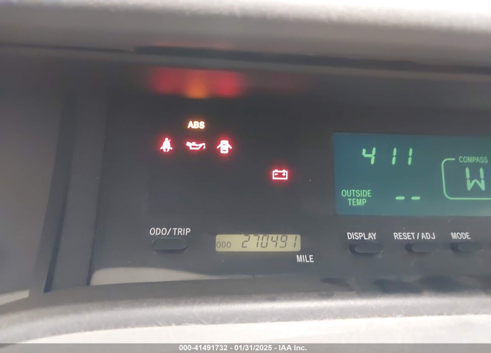 2001 TOYOTA AVALON XLS VIN: 4T1BF28B61U124207
