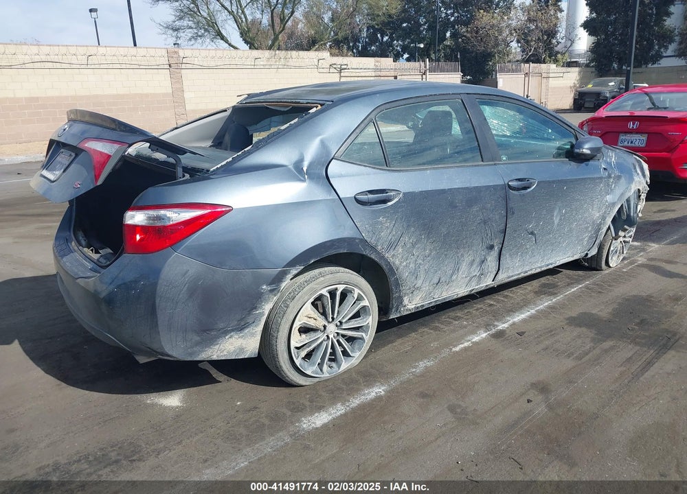 2014 TOYOTA COROLLA S PLUS VIN: 5YFBURHE9EP171876