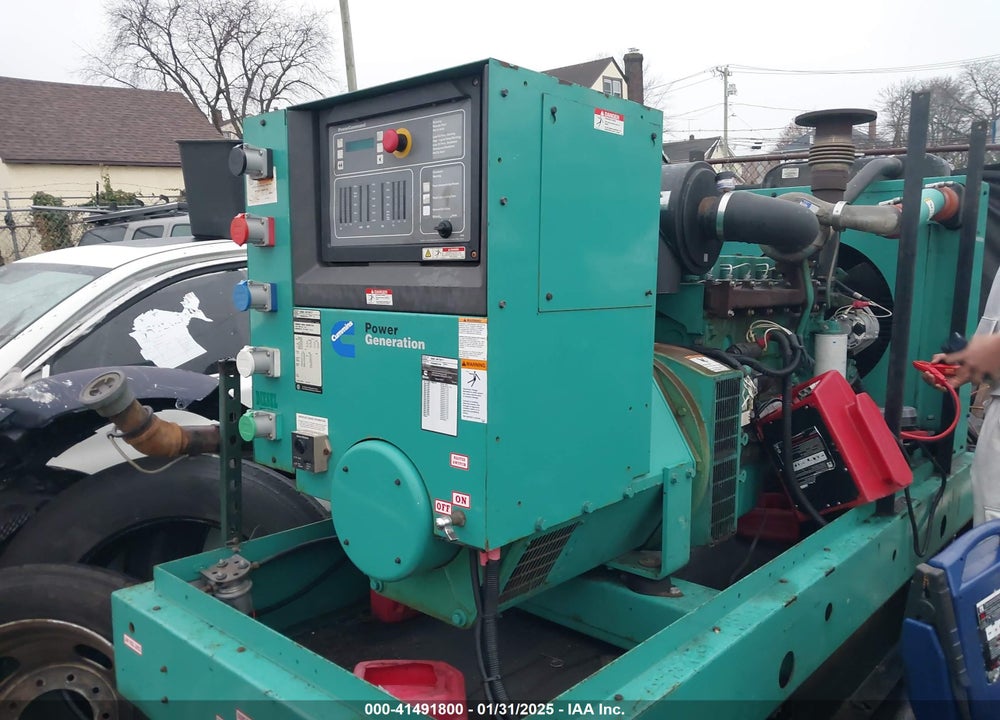 2004 CUMMINS GENERATOR VIN: F040652192