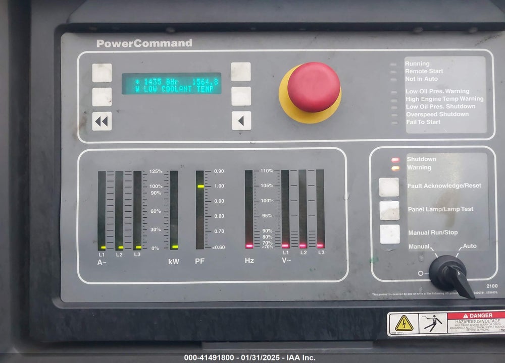 2004 CUMMINS GENERATOR VIN: F040652192