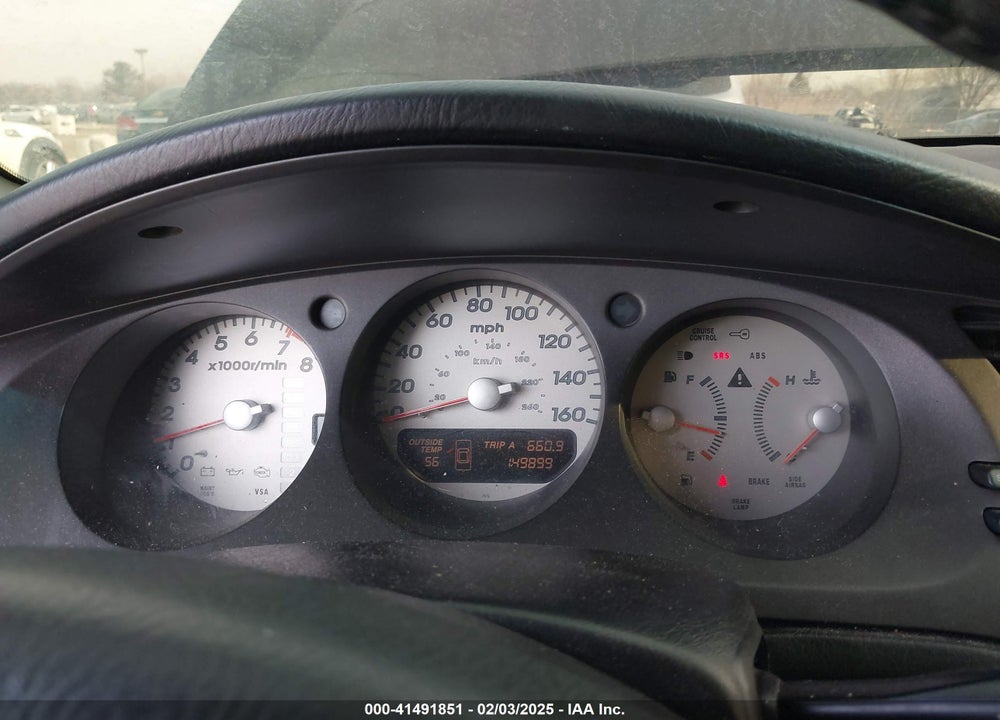 2001 ACURA CL 3.2 TYPE S VIN: 19UYA42661A029475