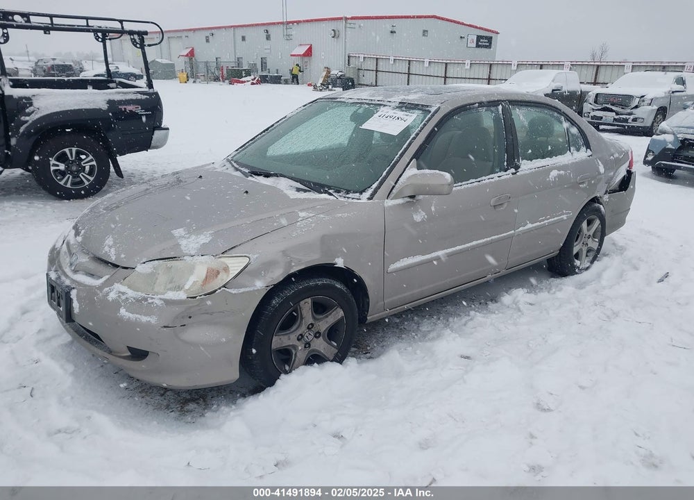 2005 HONDA CIVIC EX VIN: JHMES26735S000357