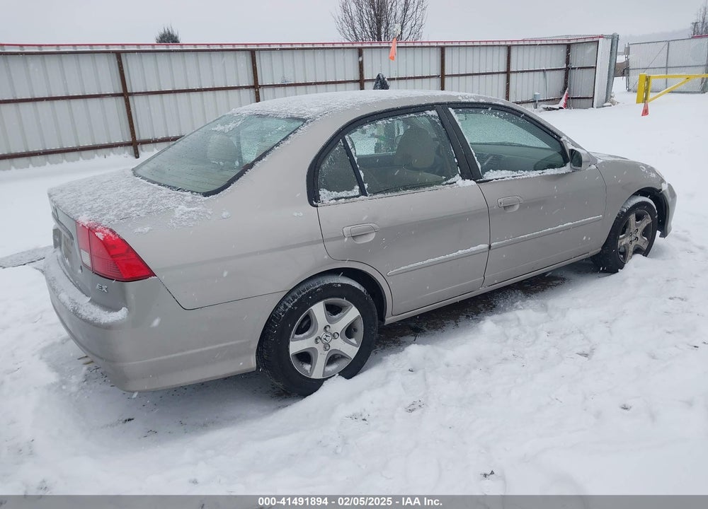 2005 HONDA CIVIC EX VIN: JHMES26735S000357