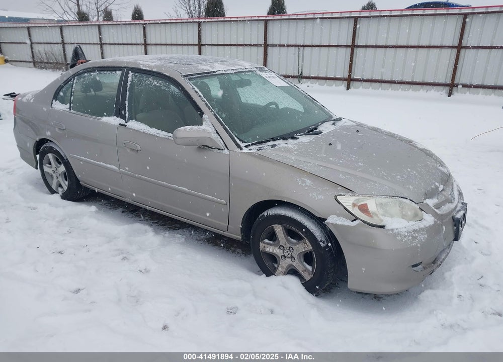 2005 HONDA CIVIC EX VIN: JHMES26735S000357