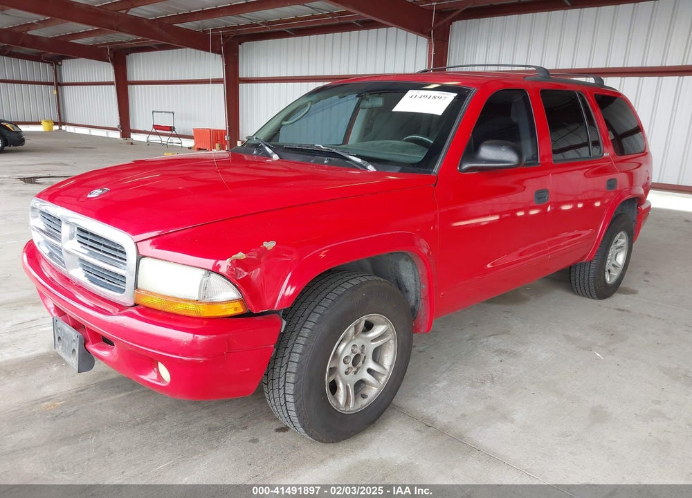 2002 DODGE DURANGO SLT VIN: 1B4HR48N82F161676