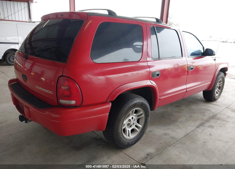 2002 DODGE DURANGO SLT VIN: 1B4HR48N82F161676