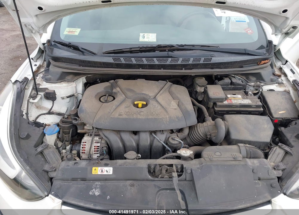 2016 HYUNDAI ELANTRA SE VIN: 5NPDH4AE7GH677460