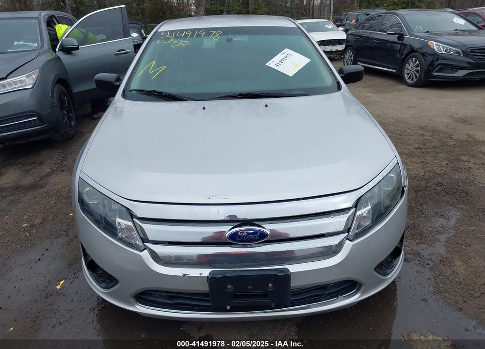 2012 FORD FUSION S VIN: 3FAHP0GAXCR331160