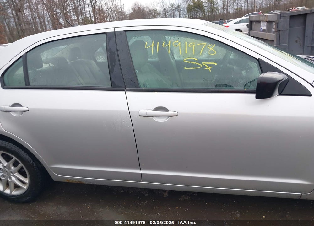 2012 FORD FUSION S VIN: 3FAHP0GAXCR331160