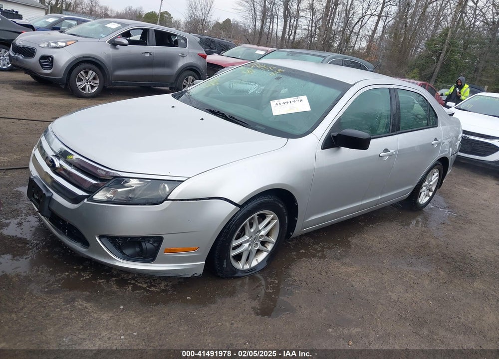 2012 FORD FUSION S VIN: 3FAHP0GAXCR331160